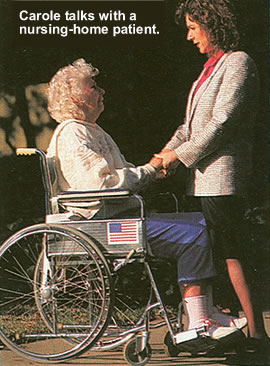 Carole Herman - Founder of the Foundation Aiding The Elderly