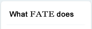 What Foundation Aiding the Elderly (FATE) does